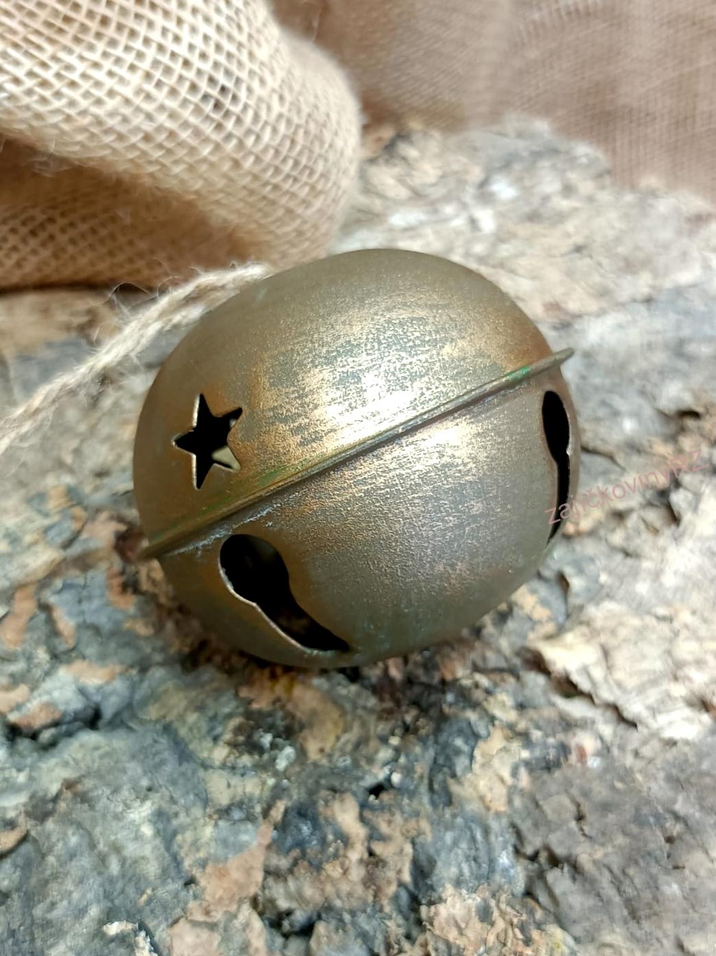 Rolnička zlatá XL, 8 cm