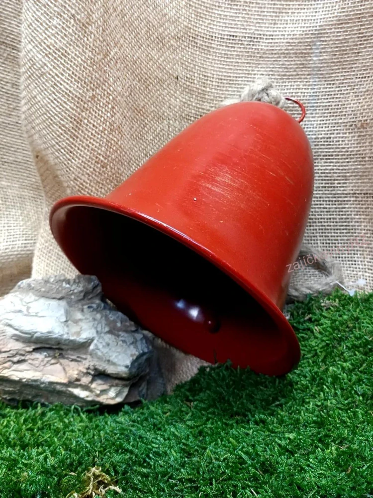 Zvon červený, XXL 24 cm