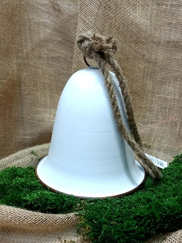 Zvon bílý, XXL 24 cm