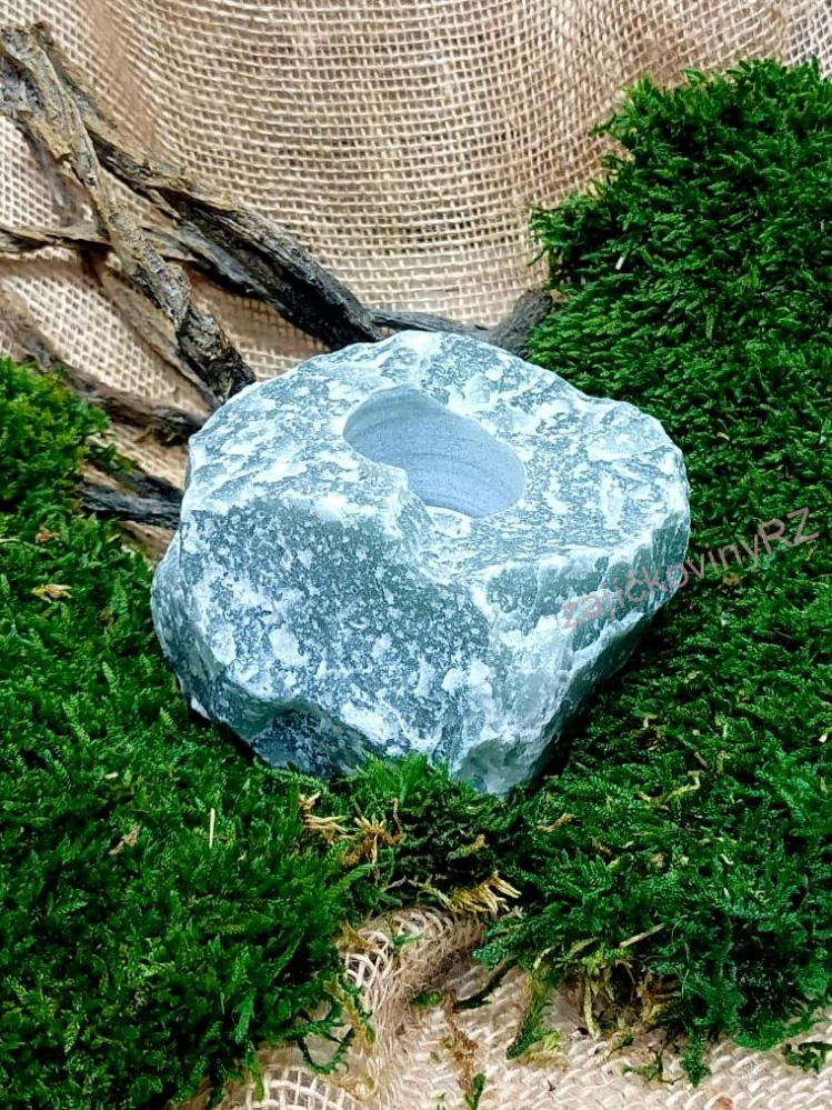 Svícen surový avanturín, cca 1 kg