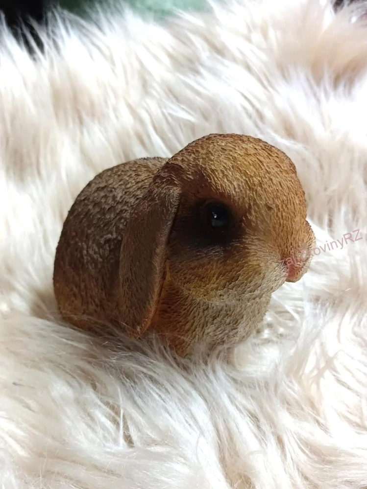 Králíček hnědý, 17 cm