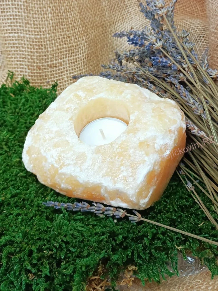 Svícen surový kalcit, cca 1 kg