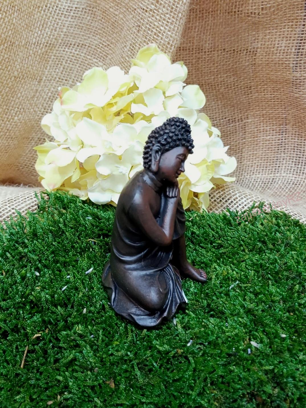 Buddha hnědý, 10 cm