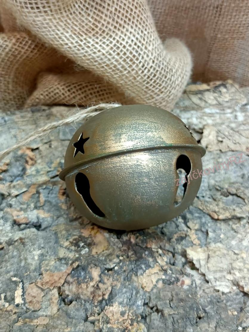 Rolnička zlatá XL, 8 cm