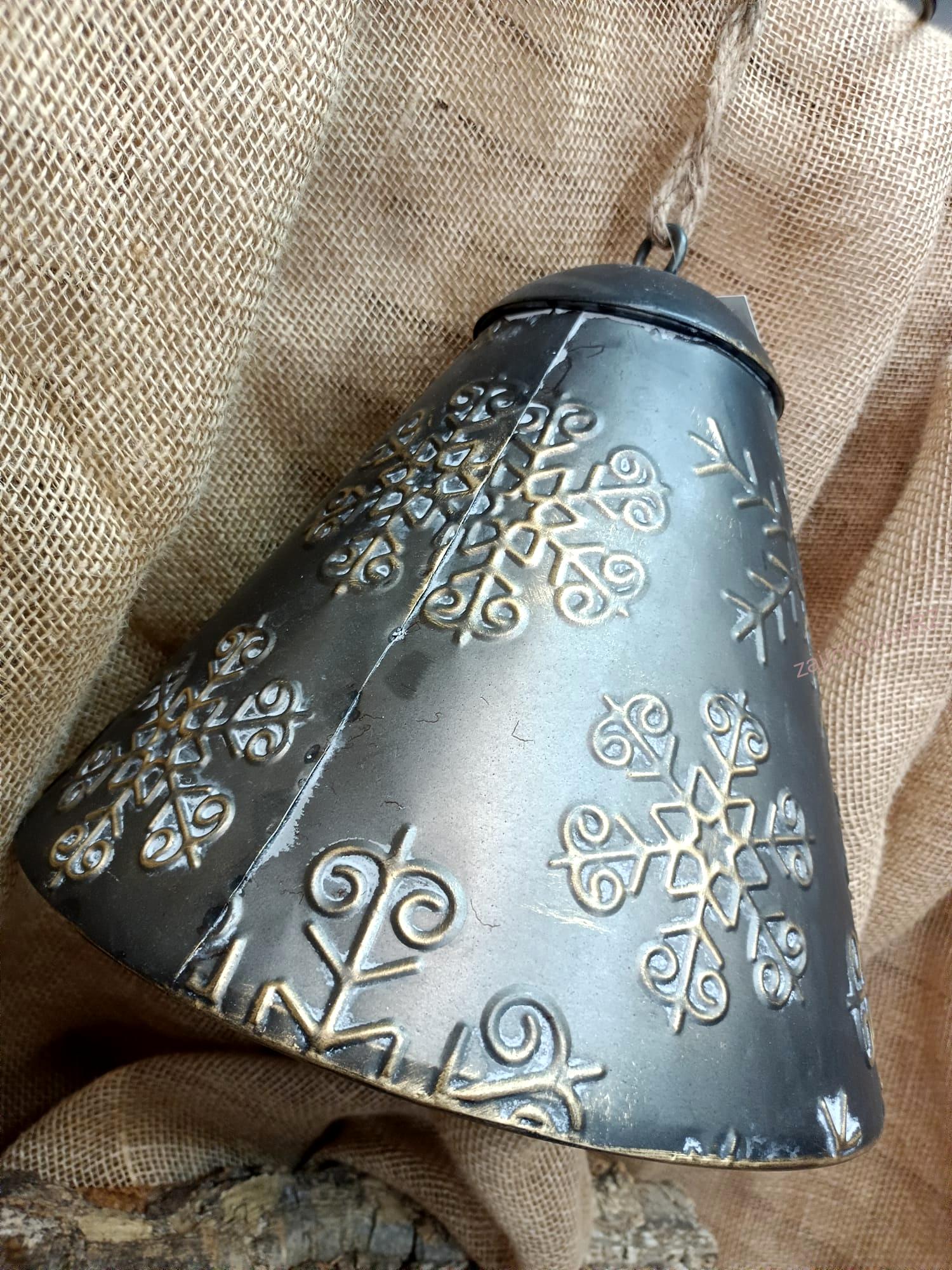 Zvon vánoční MAXI, 32 cm