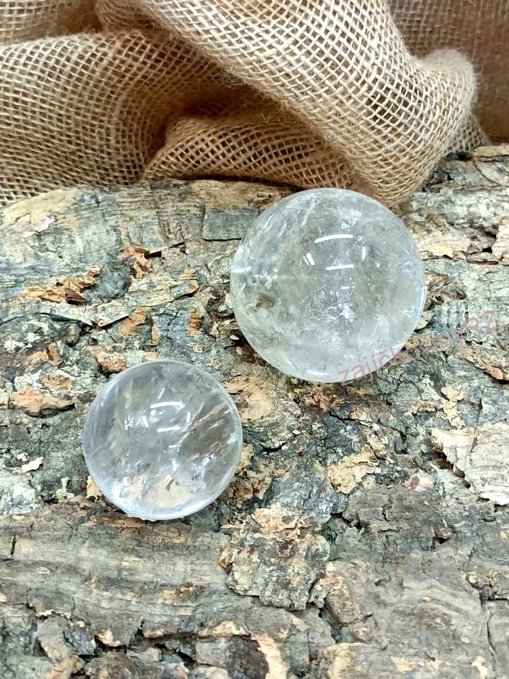 Koule křišťál, průměr cca 5,5 cm
