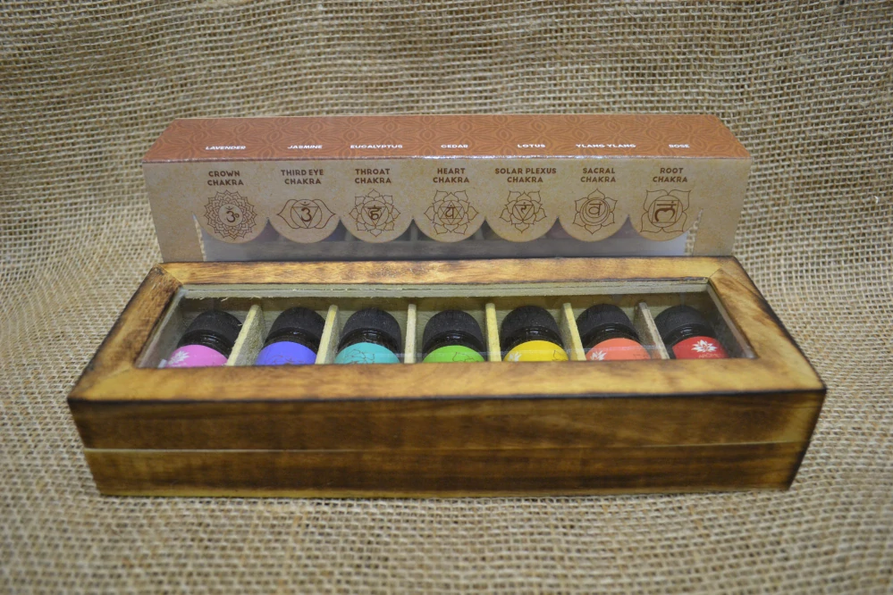 Arôme vonné oleje 10 ml sada 7 ks