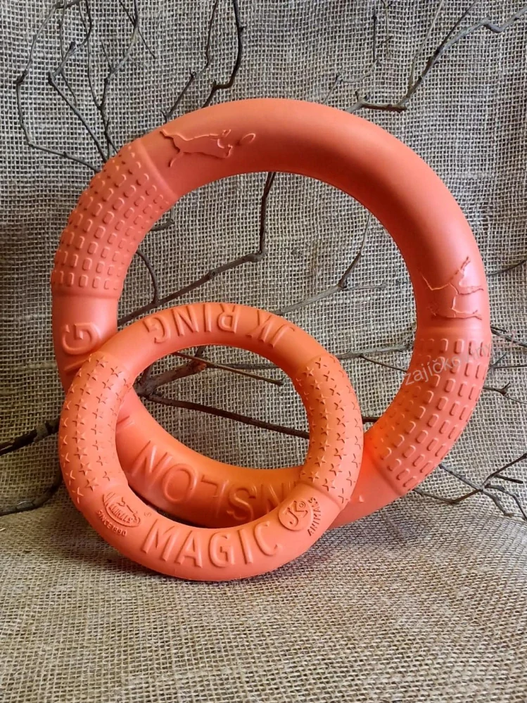 TPR kroužek TENSLON oranžový 28 cm