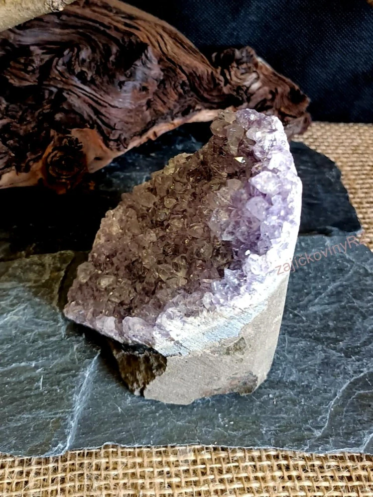 Drúza ametyst, cca 490 g