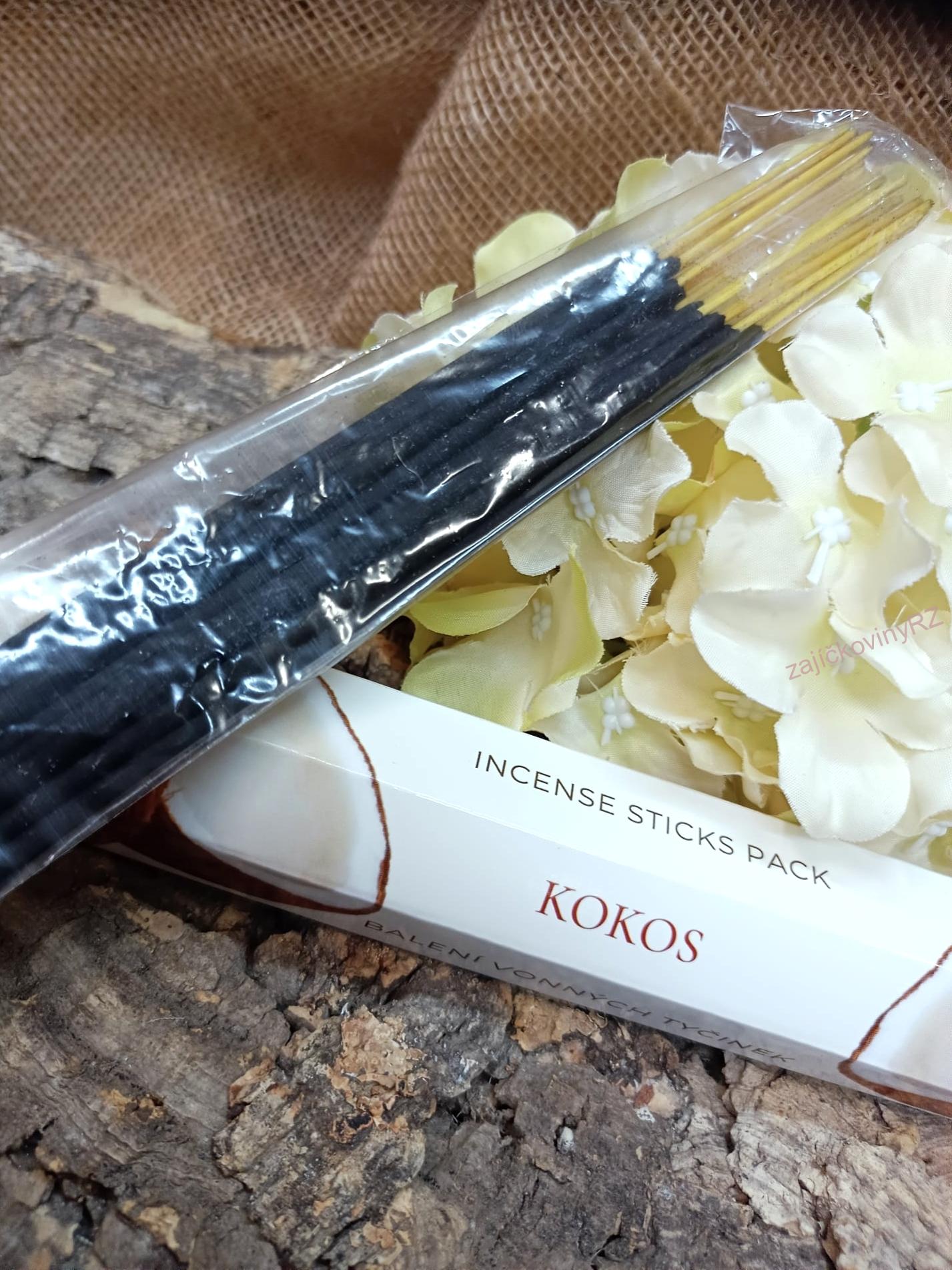 Arôme vonné tyčinky kokos, 20 ks