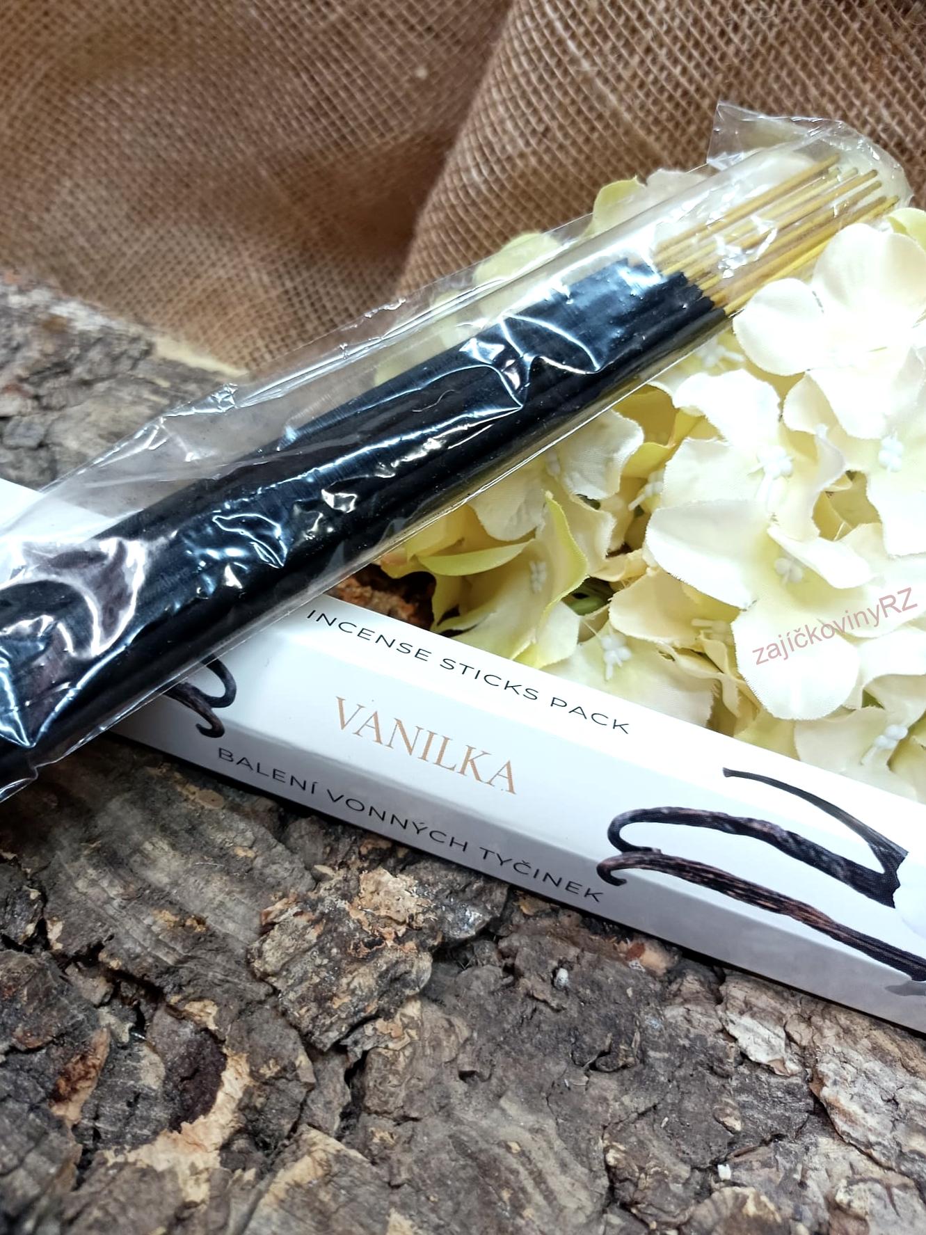Arôme vonné tyčinky vanilla, 20 ks