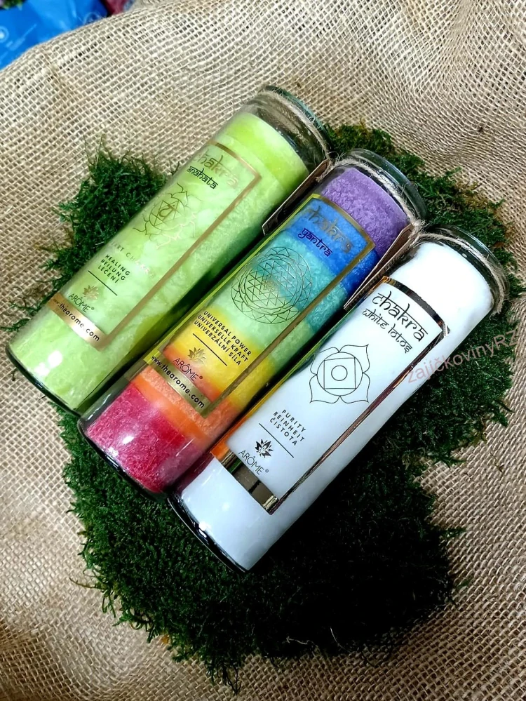 Arôme vonná svíčka čakra 320 g Čistota