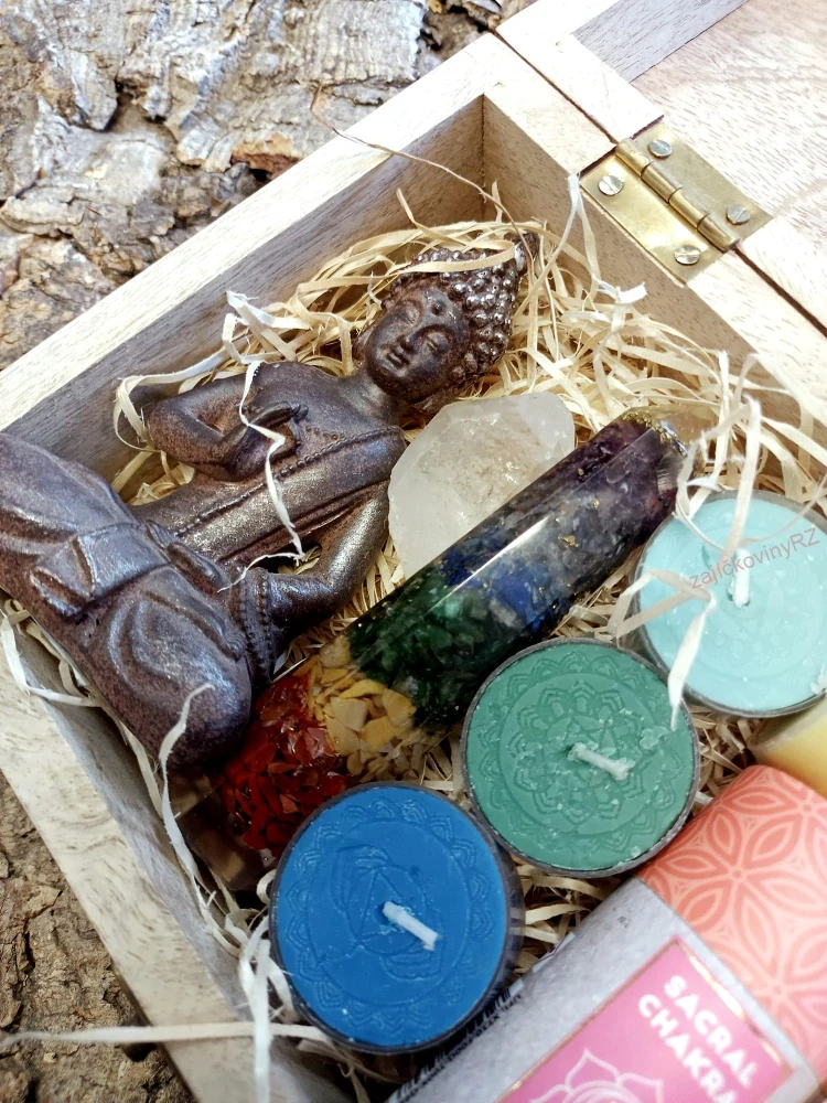 Sada vonných svíček a olejů