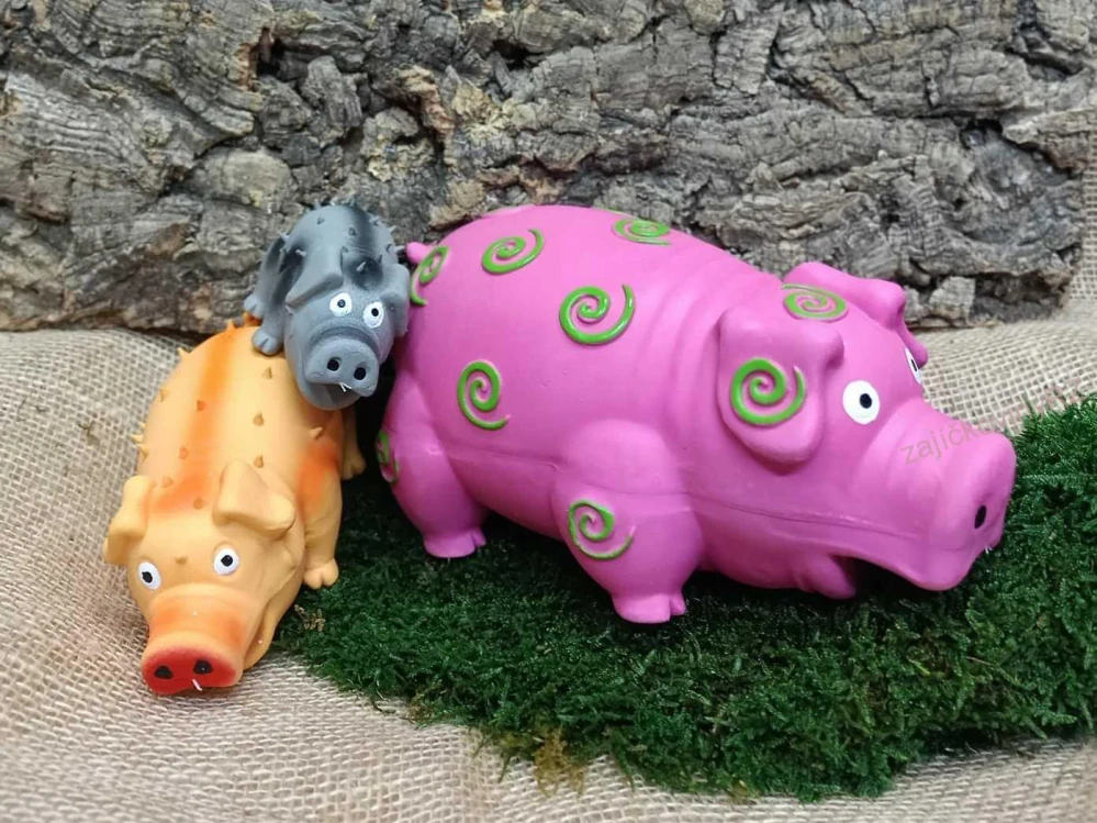 Prasátko latexové 10 cm