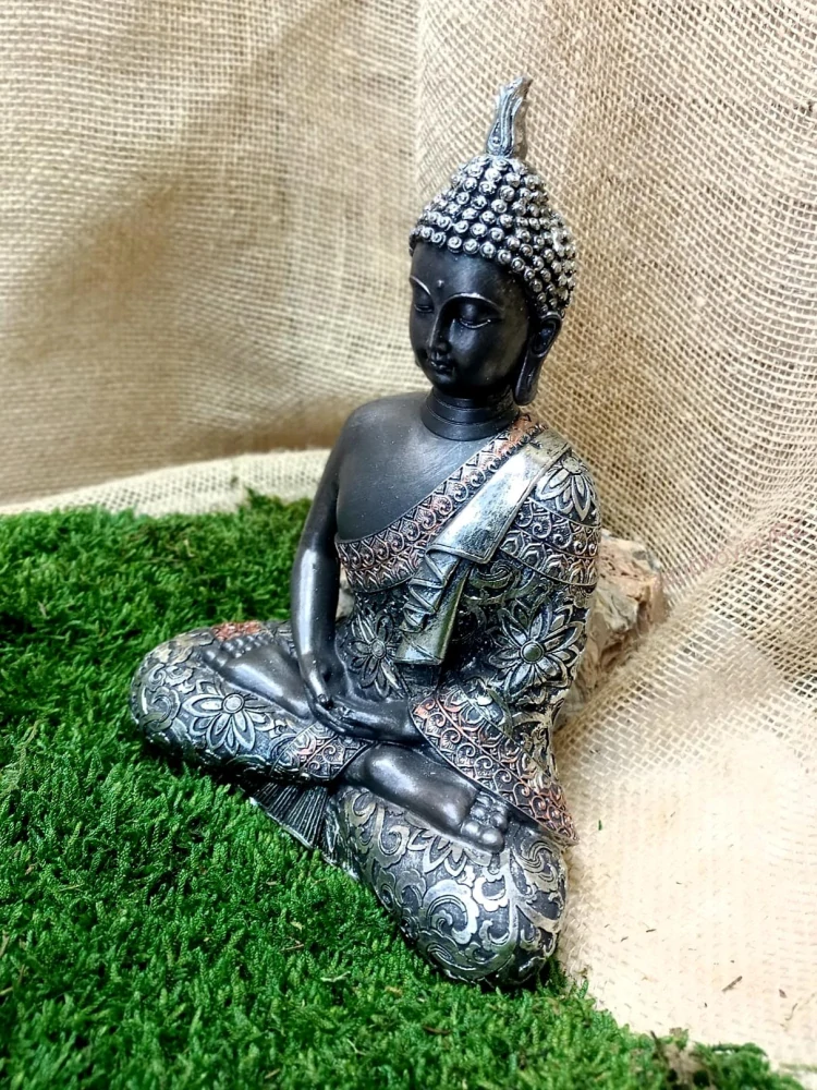 Buddha velký, polyresin, 26 cm