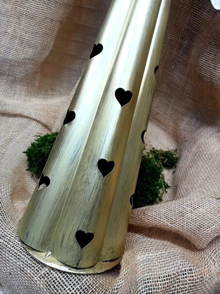 Plechový XXL anděl, 67 cm