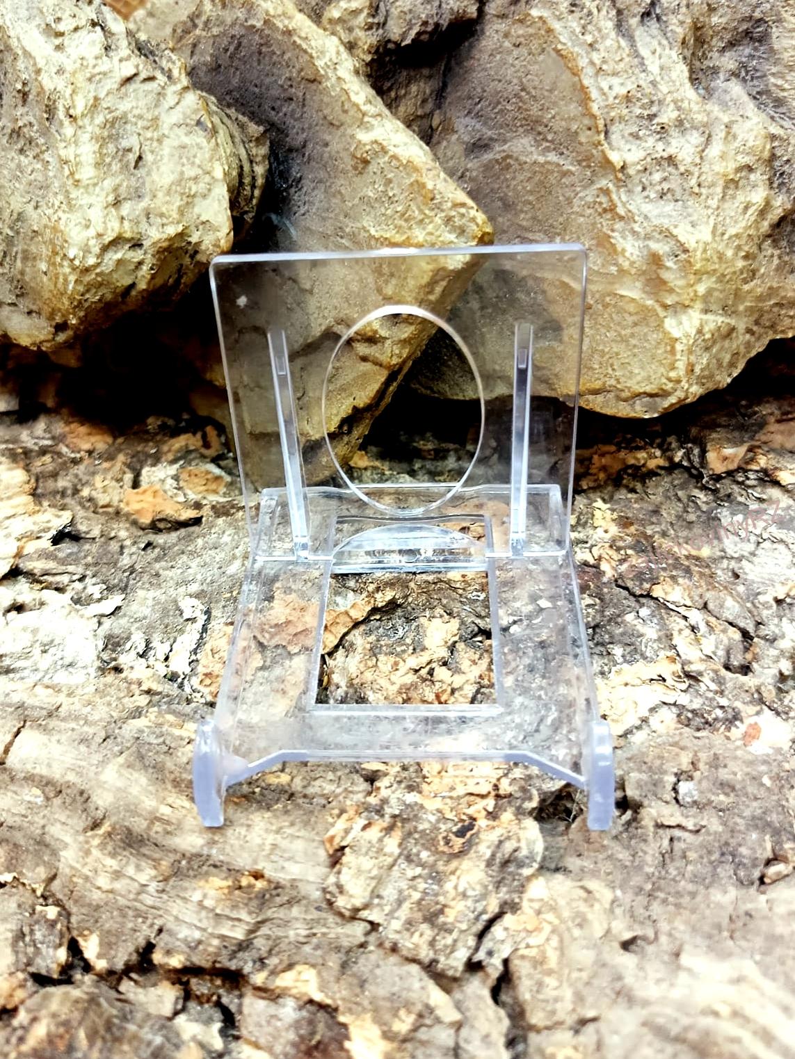 Achátový plát hnědý 10,5x8,5 cm