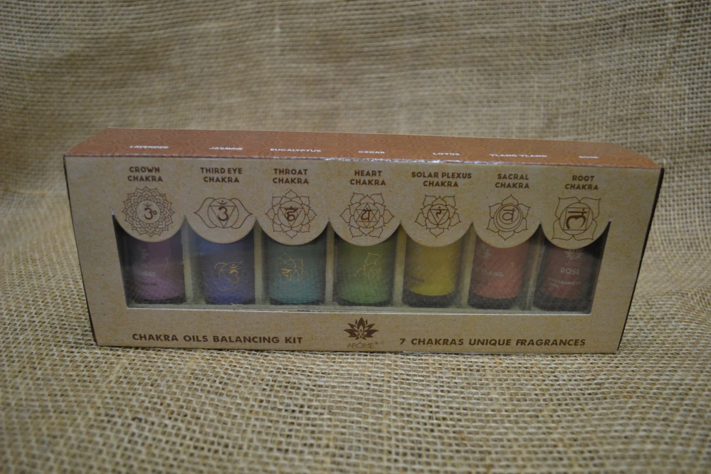 Arôme vonné oleje 10 ml sada 7 ks