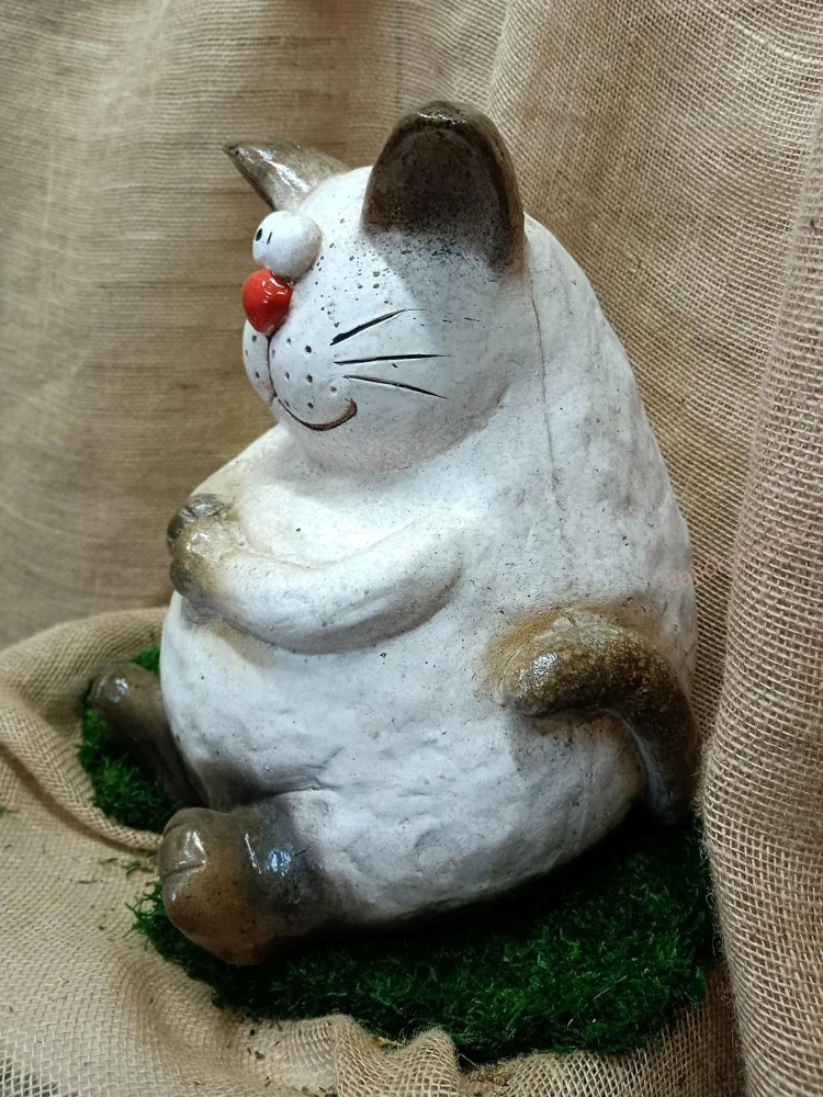 Kočka magnesium XXL, cca 40 cm