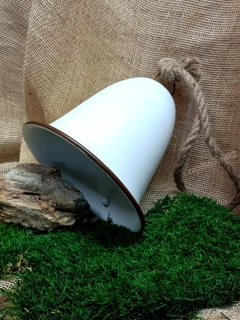 Zvon bílý, XXL 24 cm
