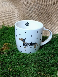Hrneček s puntíky a pejsky, 300 ml