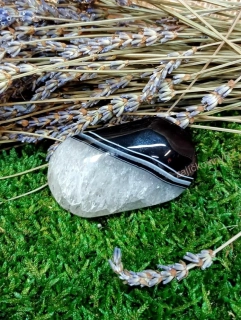 Hmatka sardonyx č.1. 6,5 cm