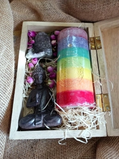 Sada meditační s drúzou ametystu