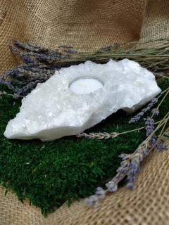 Svícen surový, křišťálová drúza, cca 830 g