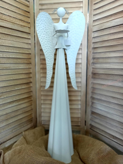 Plechový anděl MAXI, 100 cm