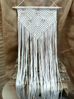 Macramé závěsná dekorace, 80 cm