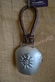 Alpský zvonec střední, šedostříbrný, 11x11 cm