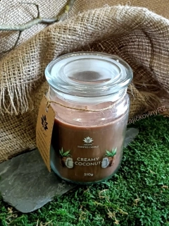 Arôme vonná svíčka ve skle, 510 g, Creamy Coconut
