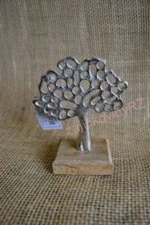 Stromeček malý kovový, 11 cm