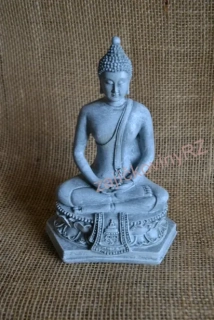 Buddha střední, polyresin, 18 cm