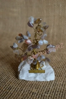 Stromeček štěstí, achát, 9 cm