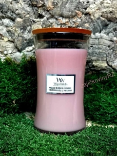 WoodWick svíčka váza velká 609 g Pressed Blooms & Patchouli