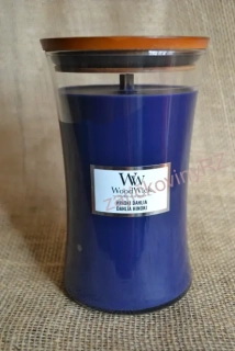 WoodWick svíčka váza velká 609 g Hinoki Dahlia