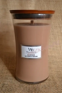 WoodWick svíčka váza velká 609 g Golden Milk