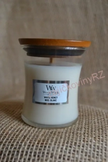 WoodWick svíčka váza malá 85 g White Honey