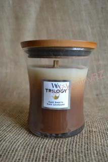 WoodWick svíčka váza střední 275 g Café Sweets