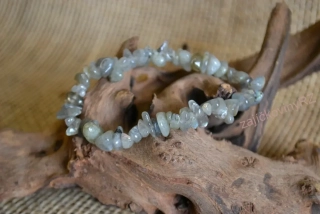 Náramek zlomky, labradorit, 18-19 cm