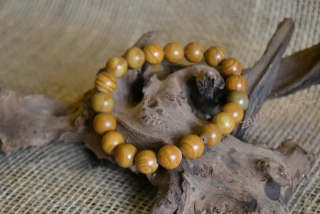 Náramek z minerálních kuliček, jaspis, průměr kuličky 10 mm