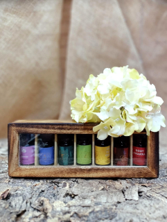 Arôme vonné oleje 10 ml sada 7 ks