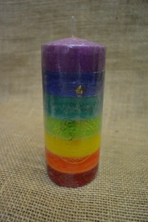 Arôme svíčka čakrová bez vůně, 460 g