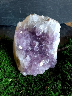 Drúza ametyst, cca 620 g