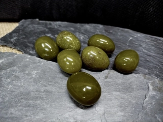 Serpentin tromlovaný, 1 ks, 3-4 cm, náhodný výběr