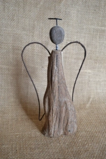 Anděl s drátěnými křídly, 26 cm