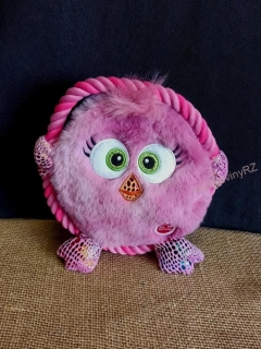 Dog Fantasy kuře látkové s lanem, 23 cm