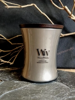 WoodWick Precious Metals svíčka váza střední, 275 g, Cypress Ore