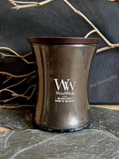 WoodWick Precious Metals svíčka váza střední, 275 g, Melanite Mist